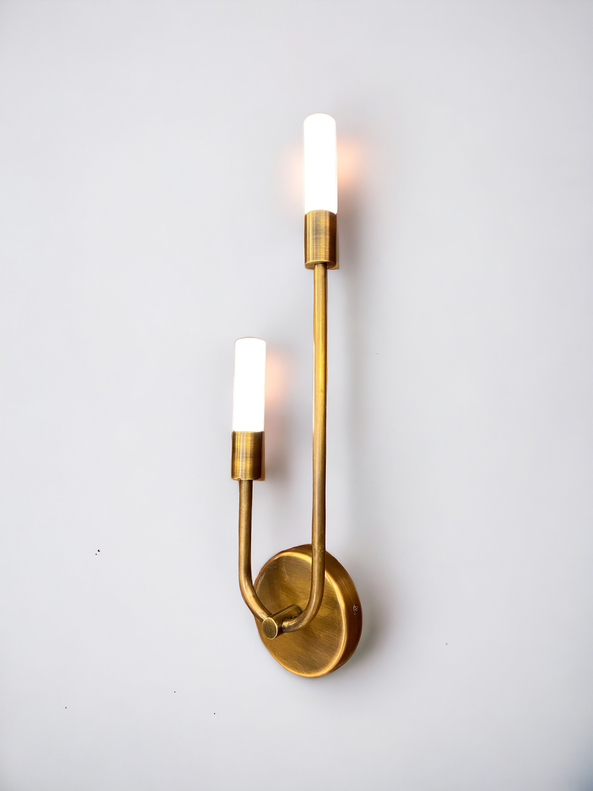 Brass Wall Sconce, Antique Brass Wall Sconce, Led Wall Sconce, Bedroom