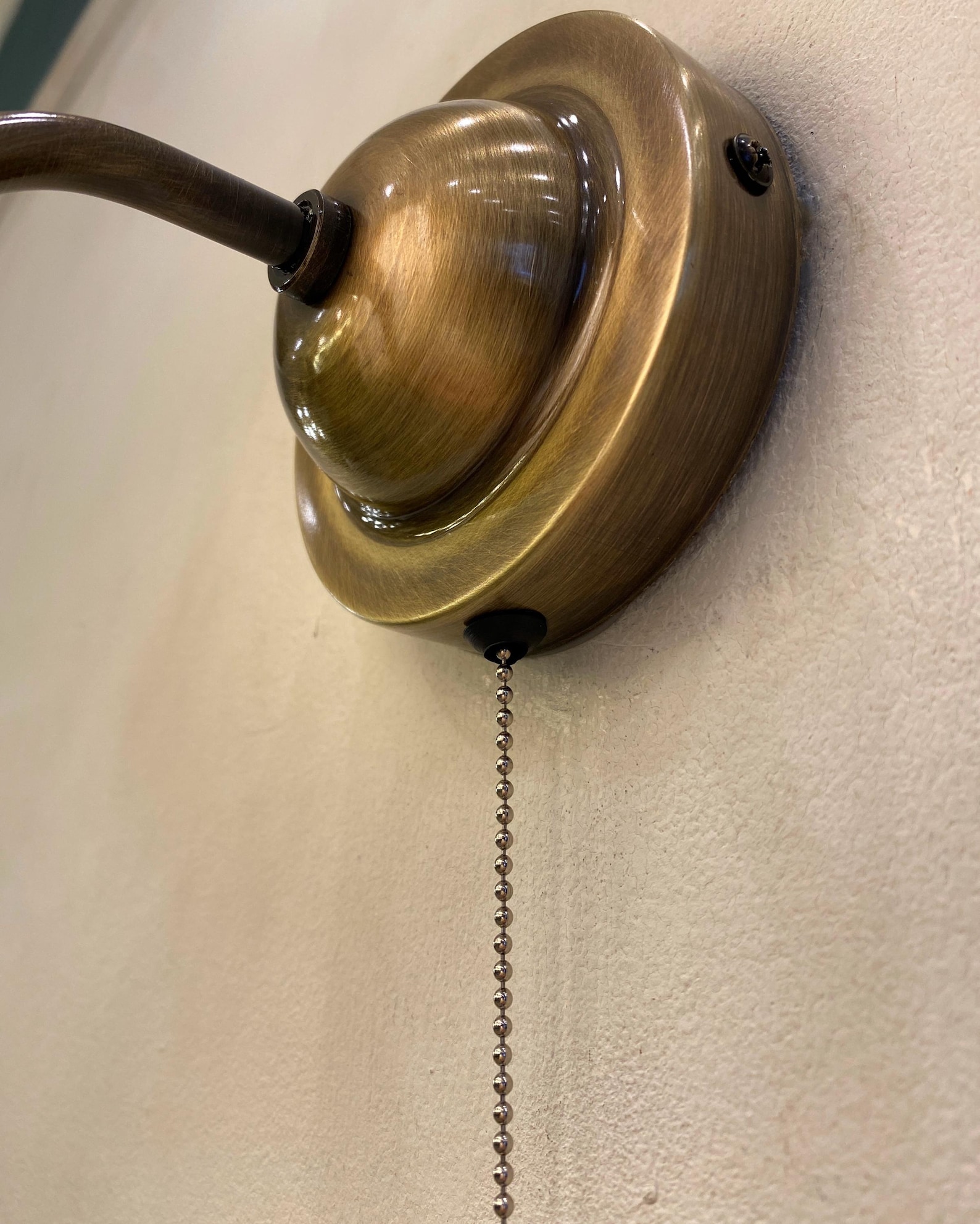 Bedside Wall Sconce, Pull Chain Wall Lamp, Wall Sconce With Pull Chain