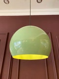 Mint Green Pendant Light, Colored Pendant, Minimalist Pendant Lamp, Globe Pendant Lamp, Decorative Pendant, Colourful Lighting, Green Lamp