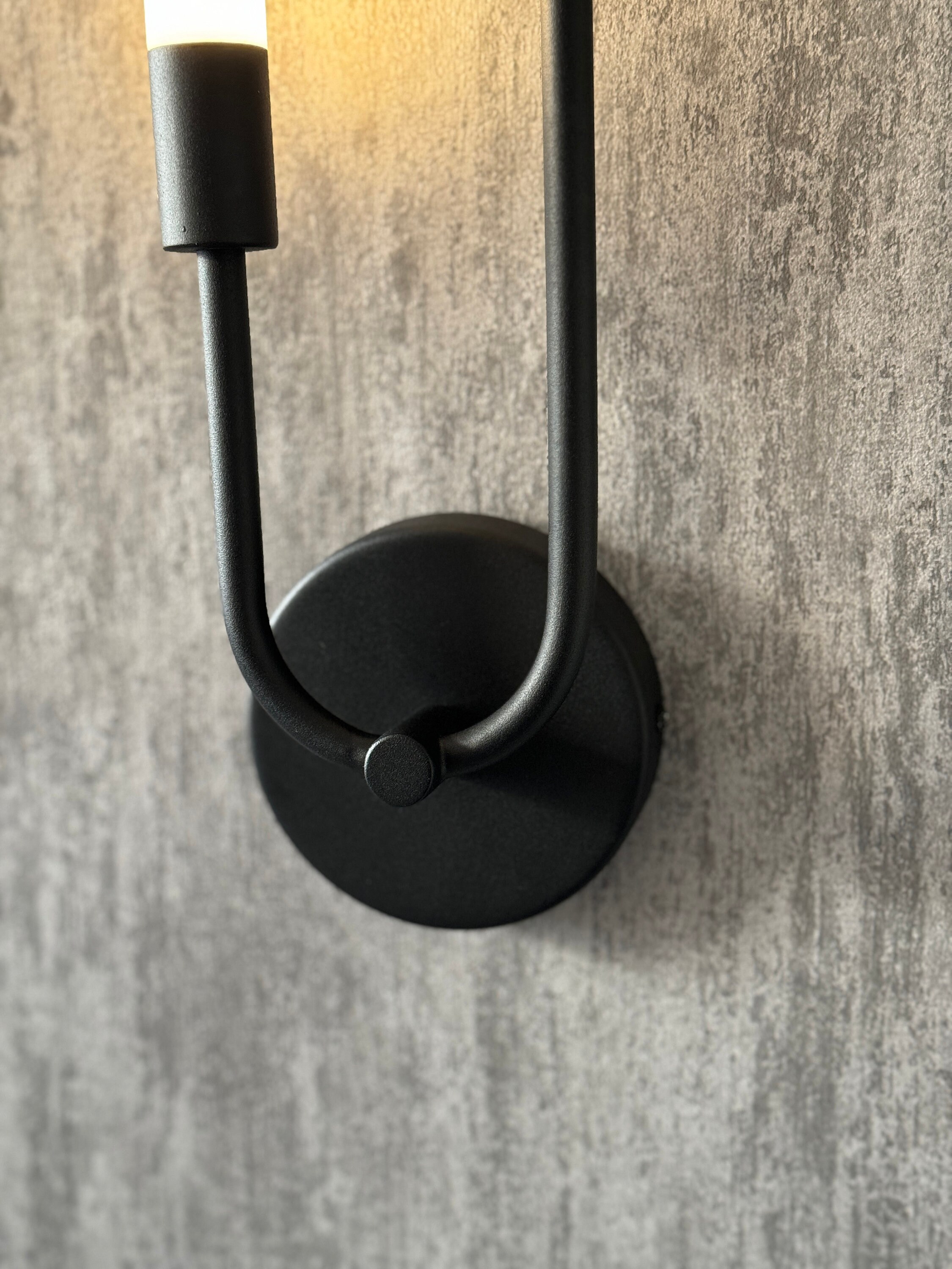 Black Wall Light, Bedside Wall Light, Modern Wall Sconce, Led Wall Sconce, Contemporary Sconce ...