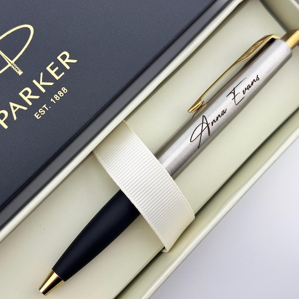 Engraved Parker Frontier Pen – Doctor’s Day Gift, Personalized Name Pen, Gifts for Physicians, Medical Appreciation Gift