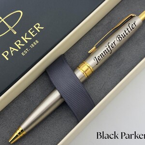 Custom Engraved Luxury Parker Aster Pen in Parker Box