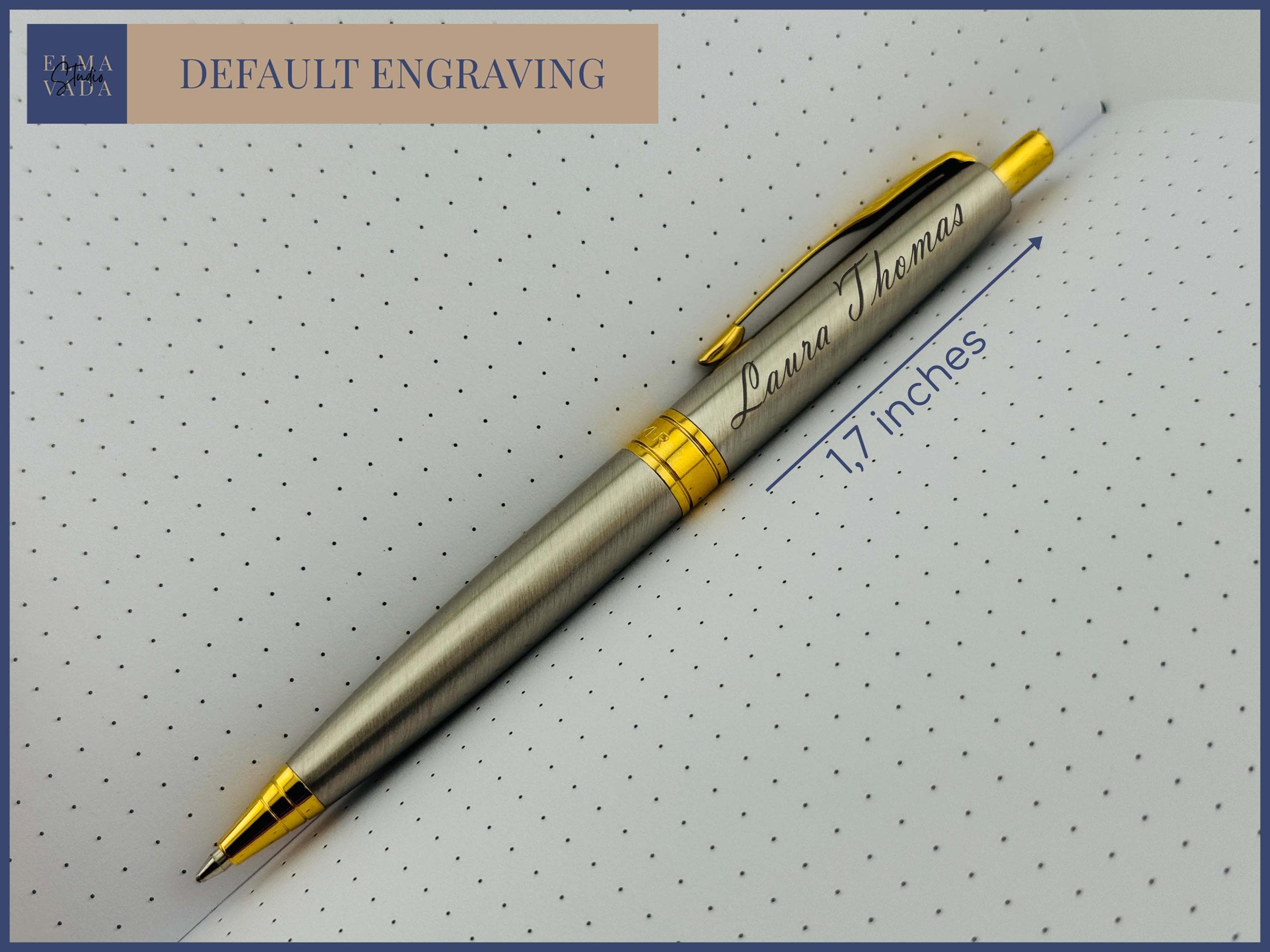 Phd Graduation Gift – Engraved Luxury Parker Pen for Teacher