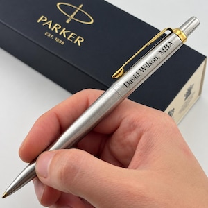 Masters Degree Graduation Gift, Custom Parker Pen, Master of Fine Arts Graduation
