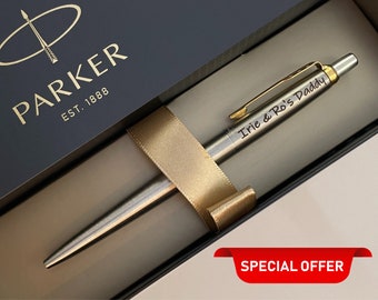 Personalized Pen, Parker Jotter, Ballpoint Pen, Custom Pens, Office Graduation Retirement Gift Doctor Teacher Boss