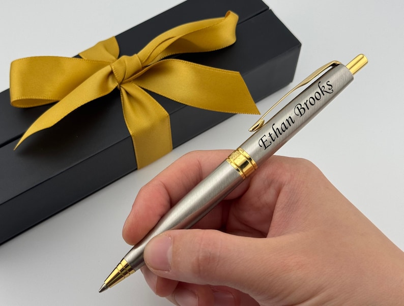 Custom Engraved Luxury Parker Aster Pen in Parker Box