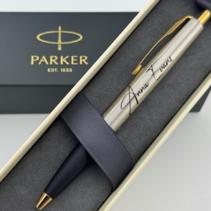 Engraved Parker Frontier Pen – Doctor’s Day Gift, Personalized Name Pen, Gifts for Physicians, Medical Appreciation Gift