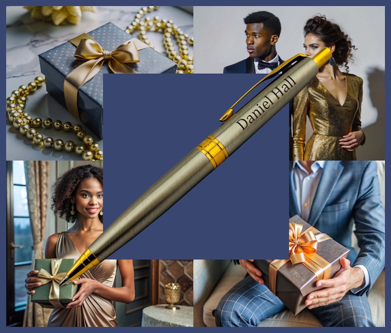 Custom Engraved Luxury Parker Aster Pen in Parker Box