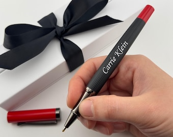 Custom Engraved Rollerball Pen in Box - PhD Graduation Gift, Personalized Doctorate Graduation Gift, EdD Graduation Gift