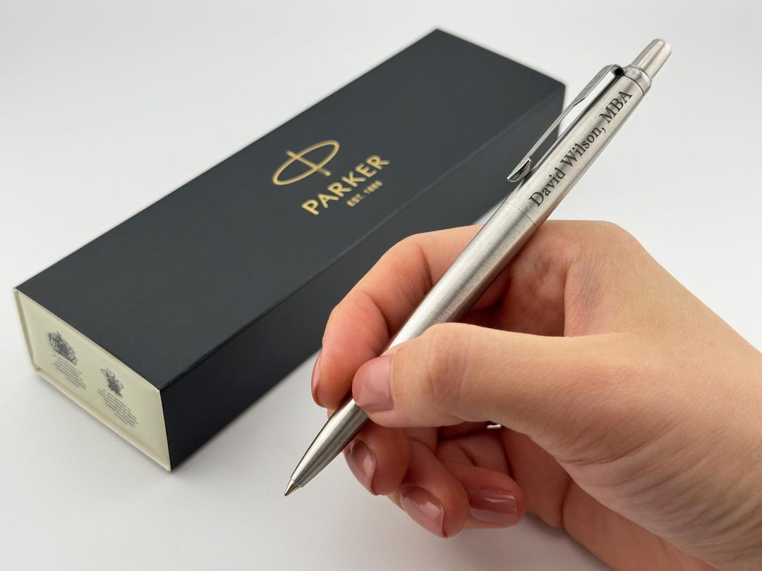 Ballpoint Pen Parker Fountain Pen Engraved Personalised Pen Set