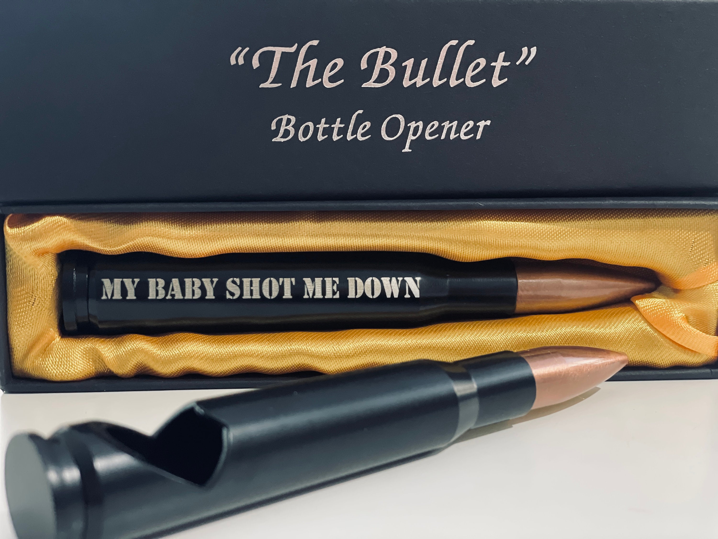 THE ORIGINAL 5ea  50 cal bmg Bullet   BOTTLE OPENER TRENCH ART NICE 