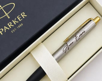 Engraved Parker Frontier Pen – Doctor’s Day Gift, Personalized Name Pen, Gifts for Physicians, Medical Appreciation Gift