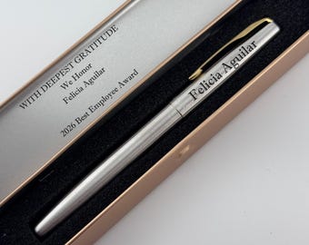 Personalized Parker Pen for Graduation – Engraved Name Gift for Promotion or New Job
