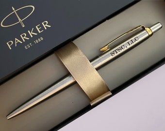 Custom Laser Engraved Parker Pen, Parker Ballpoint Pen, Personalized Office Pen, Writer Gift, Attorney Gift, Lawyer Gift, New Job Gift