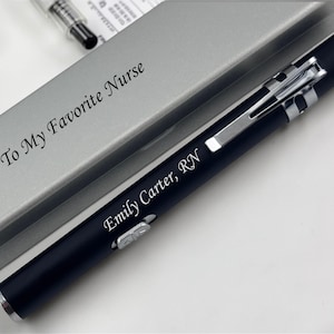 Personalized LED Penlight - Nurse Gift, Paramedic Penlight, Engraved Doctor Flashlight