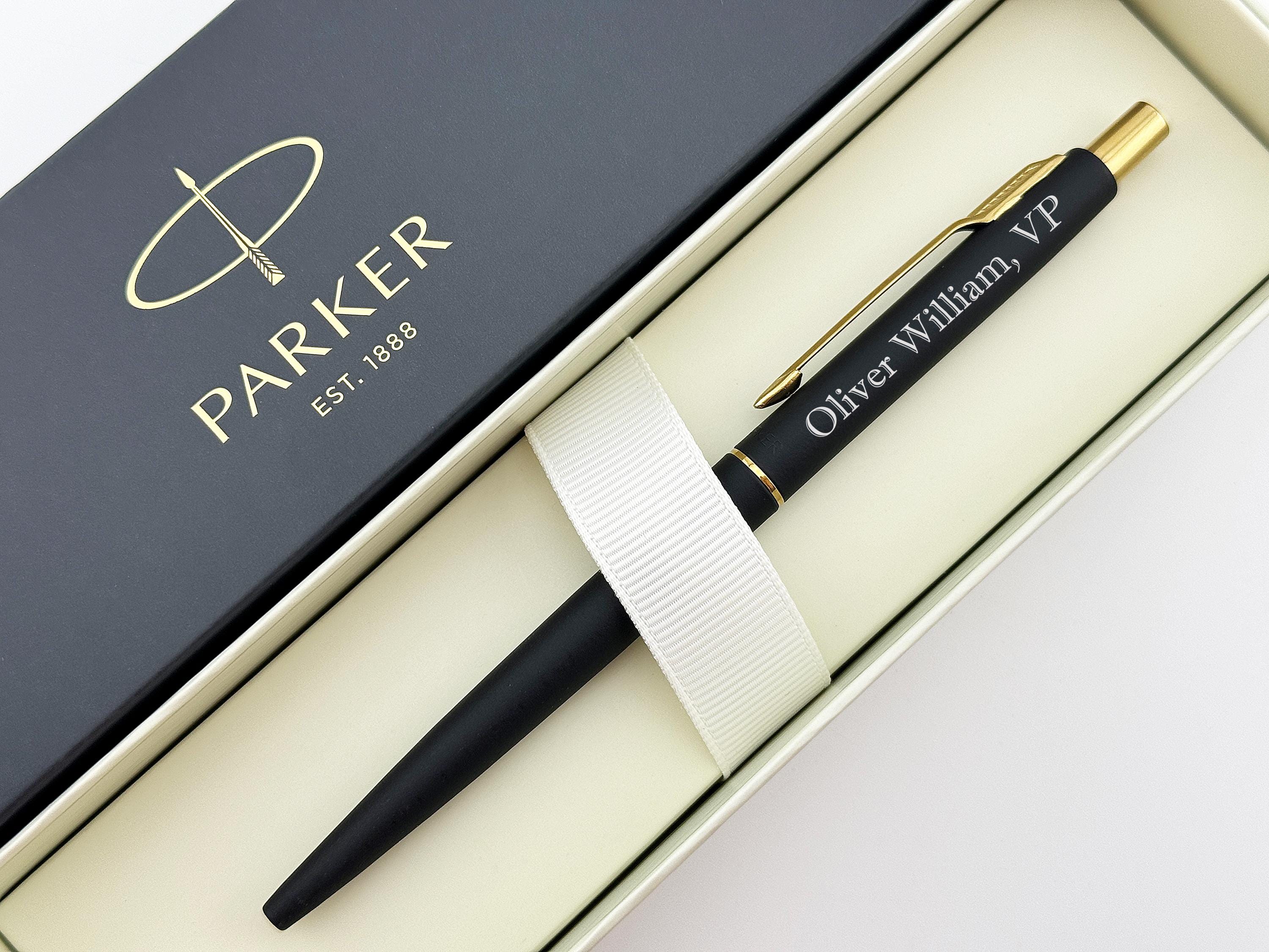 Custom Engraved Parker Classic Ballpoint Pen, Chief Executive Gift