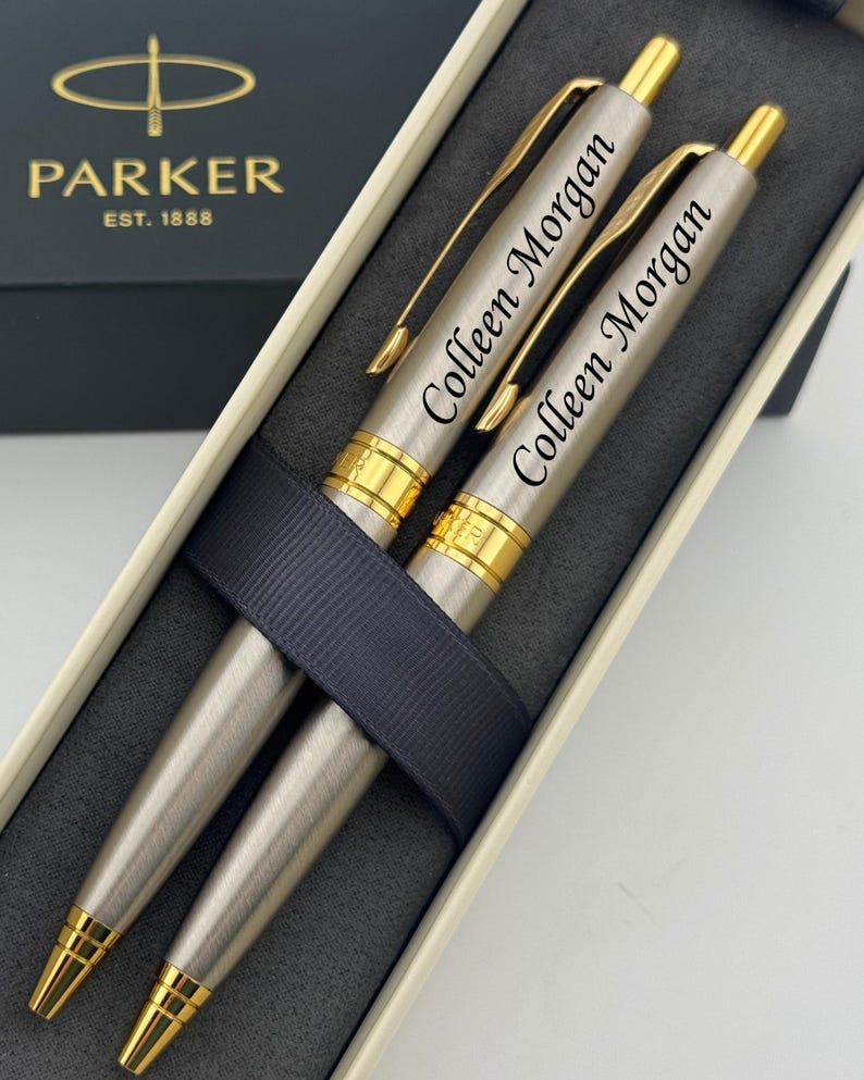 Custom Engraved Luxury Parker Aster Pen in Parker Box