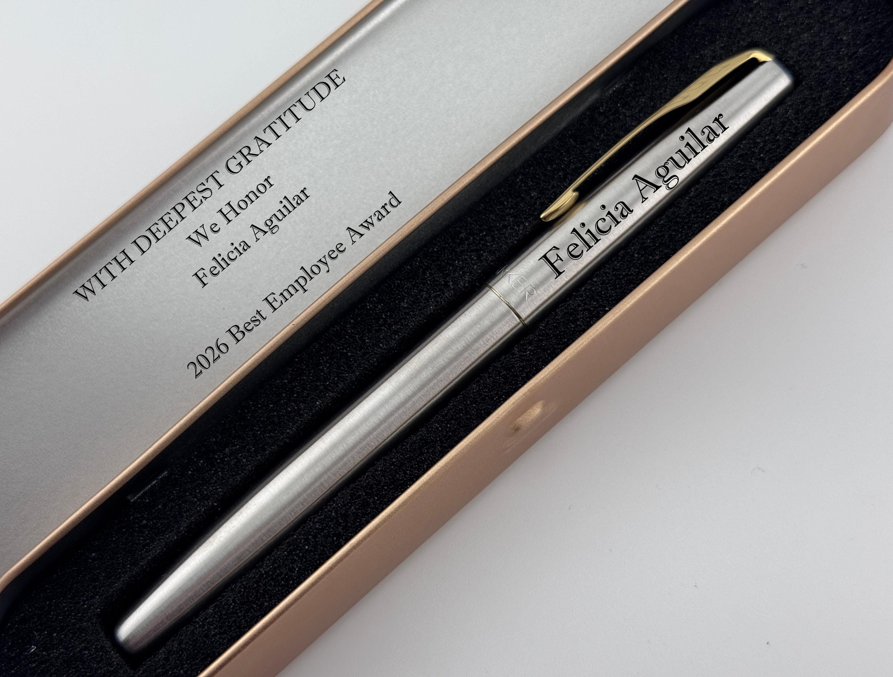 Custom Parker Pen in Metal Case, Corporate Gift, Graduation Gift