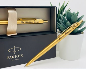 Personalized Pen, Custom Pen, Birthday Gift, Corporate Gift, Boss Gift, Office Gift, Groomsman Gift, Wedding Favors, Gold, Chrome