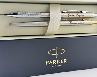 Personalized Pen and Pencil Set, Personalized Corporate Gifts for Executive Clients, Customized Corporate Gifts, Client Appreciation Gifts