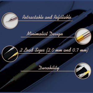 Custom Engraved Mechanic Pencils Set in Engraved Box