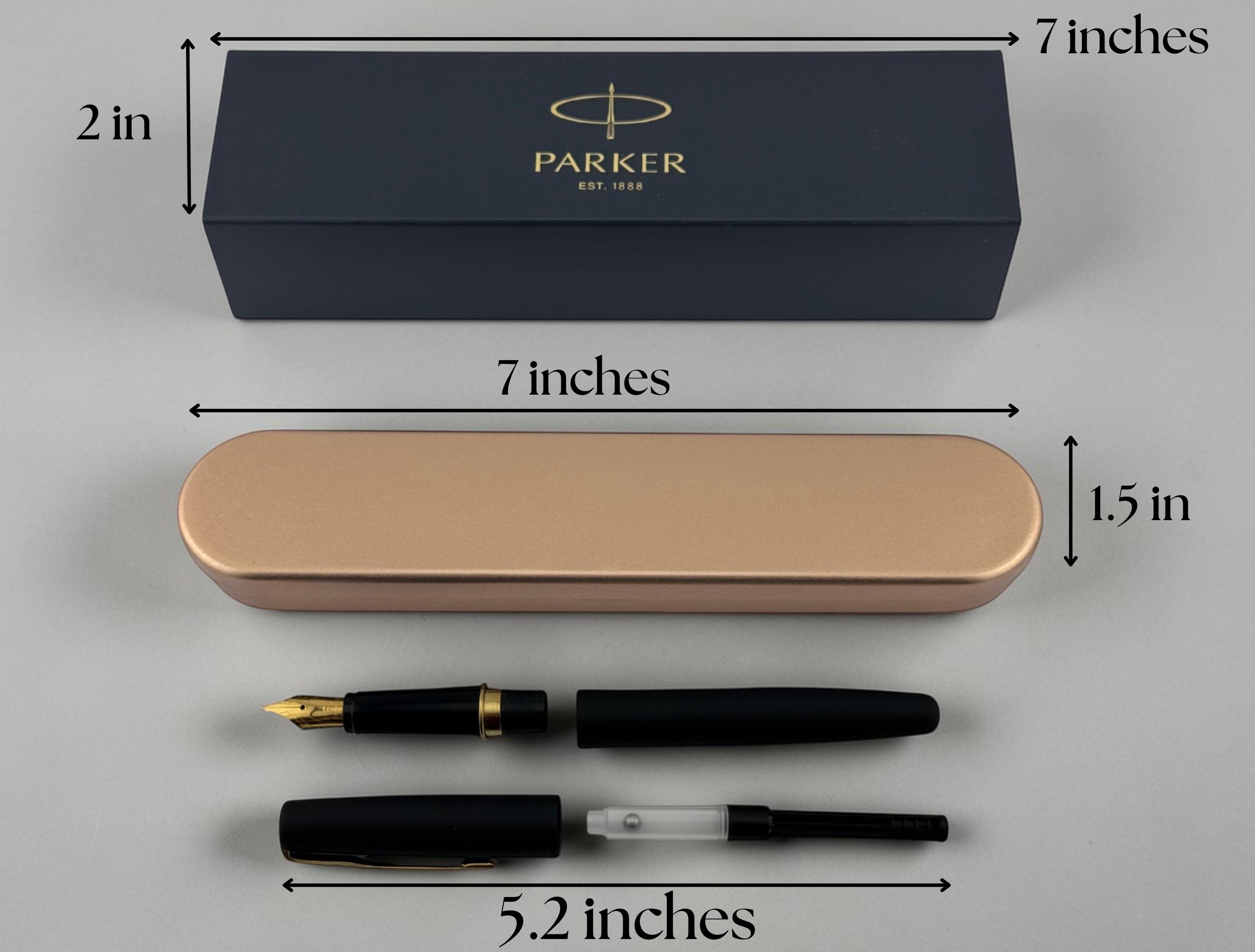 Custom Parker Fountain Pen in Box - Phd Graduation Gift, New