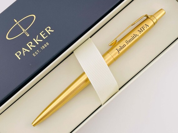 Boligrafo Parker personalizado en caja regalo de graduacion de maestria regalo de graduacion de maestria en bellas artes regalo de maestria en bellas artes titulo en bellas artes Etsy Mexico