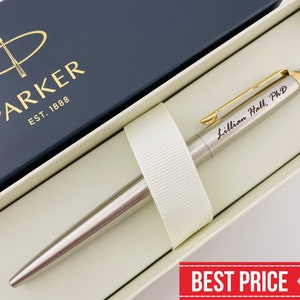 Custom Parker Pen, Laser Engraving, Black Ink Parker Pen, Promotion Pen, New Job Gift, Boss Gift, Birthday Gift, Doctor Gift, Office Gift