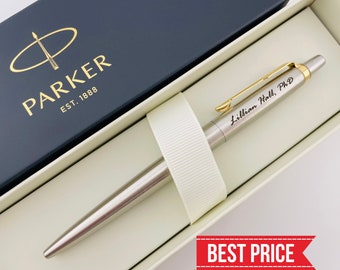 Custom Parker Pen, Laser Engraving, Black Ink Parker Pen, Promotion Pen, New Job Gift, Boss Gift, Birthday Gift, Doctor Gift, Office Gift