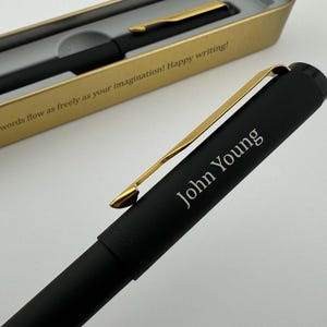 Custom Parker Pen in Box, Corporate Office Gift, Work Anniversary Gift, Office Anniversary Present, New Job Gift, Coworker Promotion Gift