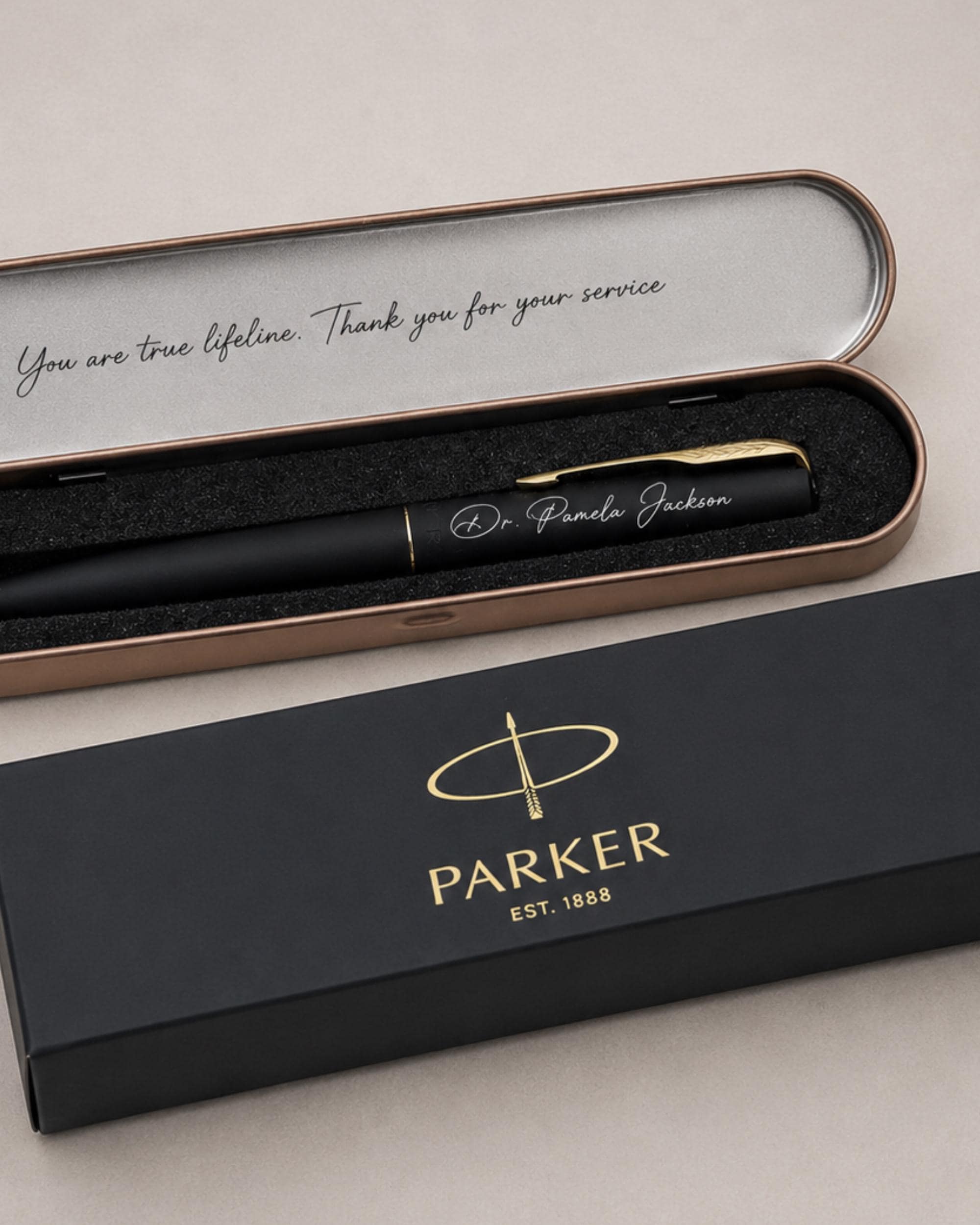 Engraved Parker Fountain Pen, Gift for Doctor, Doctor Appreciation