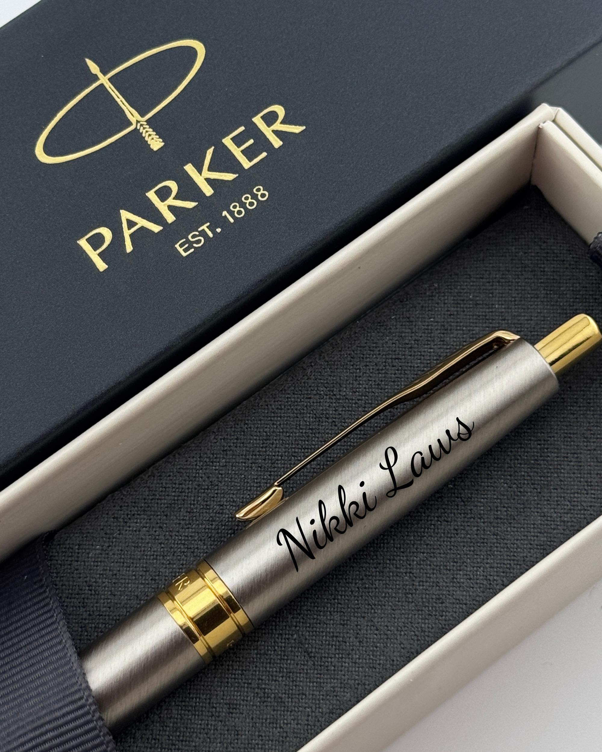 Personalized Parker Pen, Premium Signature Pen, Anniversary Gift