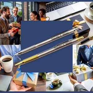 Custom Engraved Mechanic Pencils Set in Engraved Box
