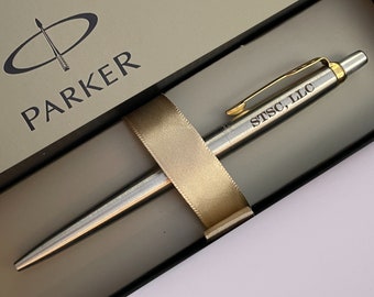 Custom Laser Engraved Parker Pen, Parker Ballpoint Pen, Personalized Office Pen, Writer Gift, Attorney Gift, Lawyer Gift, New Job Gift