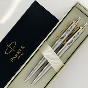 Engraved Luxury Parker Pen Set, Custom Fancy Pen, Luxury Pens for Birthday Gift, Premium Pens for Birthday Gift