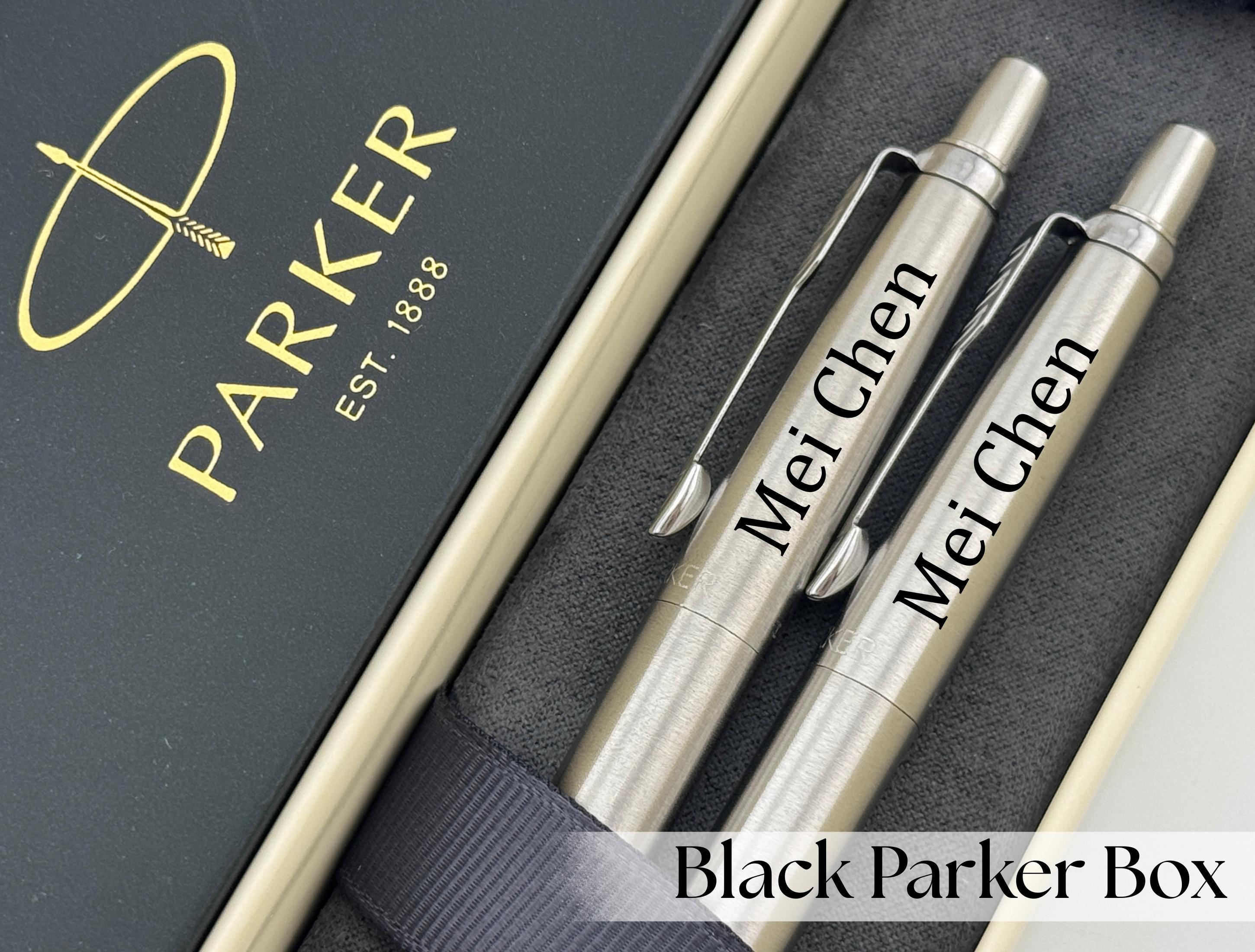 Engraved Parker Pen Set, University Graduation Gift, Phd