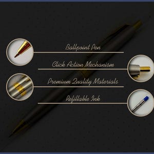 Custom Engraved Luxury Parker Aster Pen in Parker Box