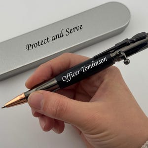 Custom Engraved Bolt Action Bullet Pen