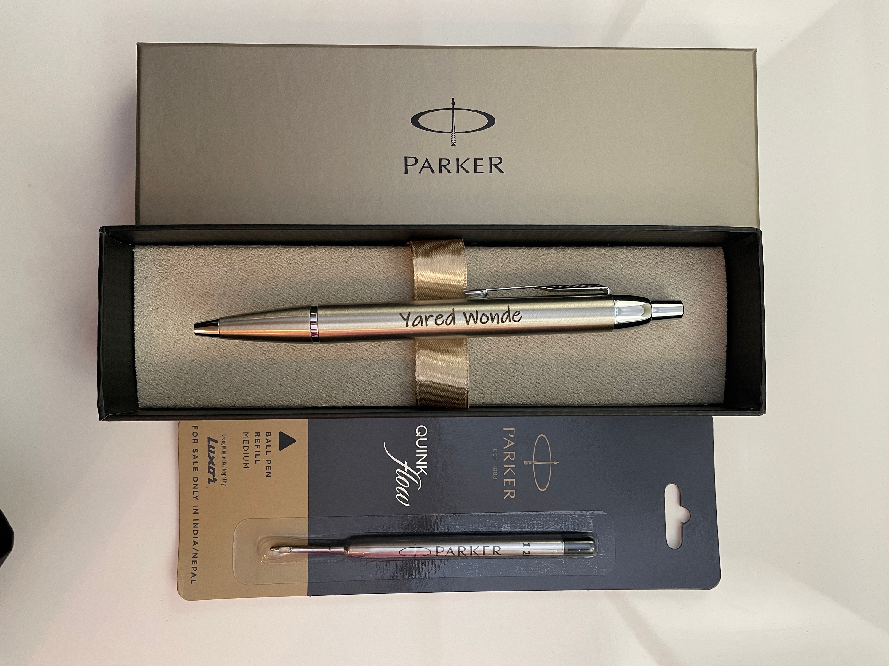 Personalized Parker IM Pen Promotion Gift Office Gift Nurse Etsy