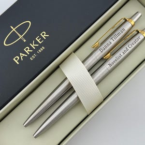Personalized Parker Classic Pen, Custom Journalist Gift, Custom ...