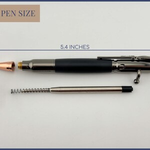 Custom Engraved Bolt Action Bullet Pen