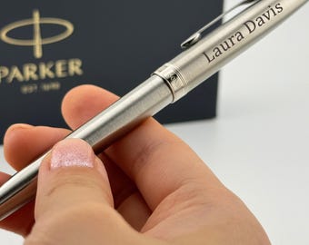 Engraved Luxury Parker Sonnet Pen, Premium Quality Parker Pen, High-End Gift for CEO, Birthday Gifts for Executives