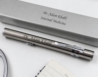 Custom Engraved Penlight - Doctor's Day Gift, Nursing Penlight, Medical School Graduation Gift