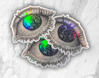 Planetary Eye Sticker