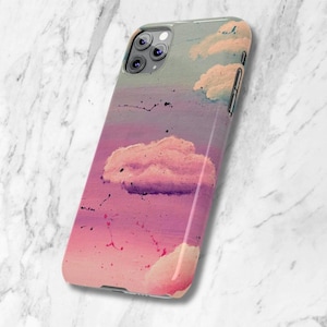 Cloud Painting Study Slim iPhone Case