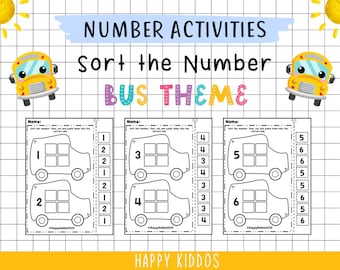 Sort the Numbers On The Bus