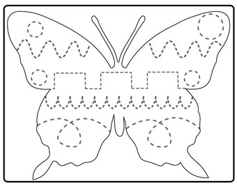 Butterfly Tracing Sheets