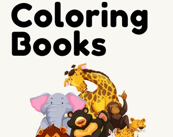 Animal Coloring Books