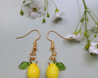 Lemon Drop Dangle Earrings