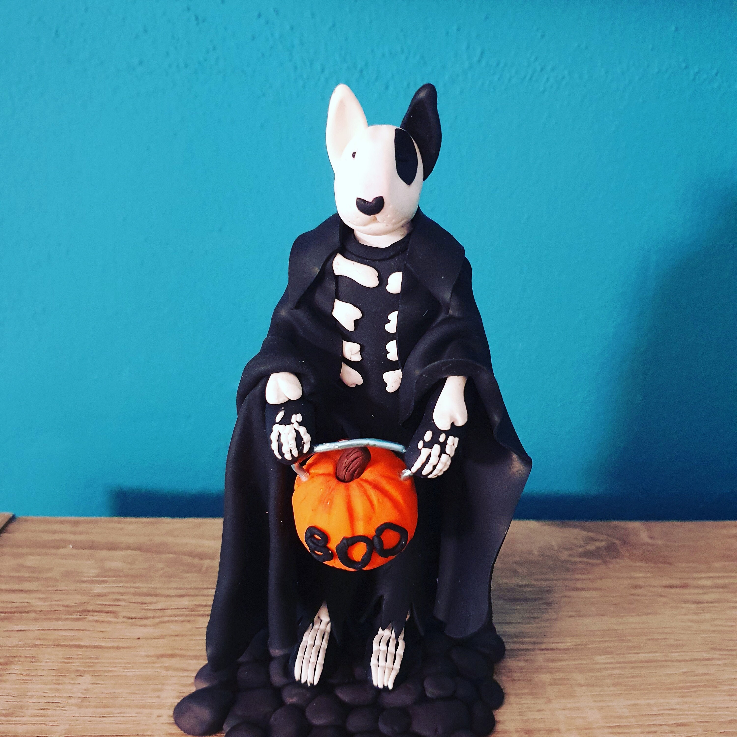 Bull terrier halloween discount